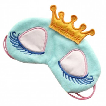 Prinzessinen Schlafmaske - Himmelblau