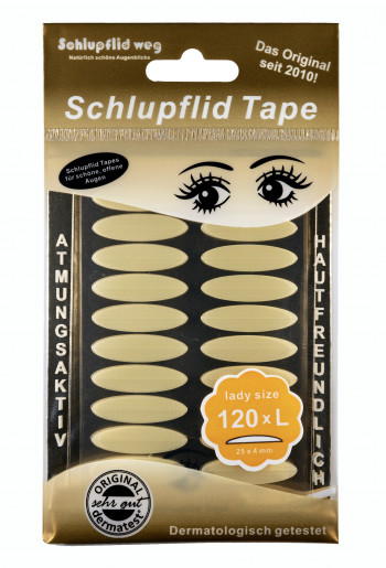 Schlupflid Tape&reg; Trio S, M, L [Probierpack 360 St&uuml;ck] - transparent
