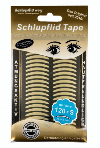 Schlupflid Tape&reg; Trio S, M, L [Probierpack 360 St&uuml;ck] - transparent
