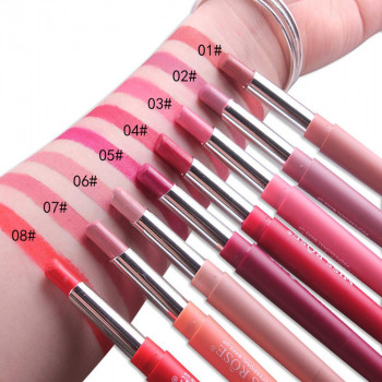 MISS ROSE® Lipliner 2in1 Lipstick (Flash of Pink 03) Lippenstift - Lippenkonturliner