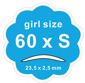 Schlupflid Tape&reg; "girl size" (Gr&ouml;&szlig;e S) [240 St&uuml;ck] im Doppelpack - transparent