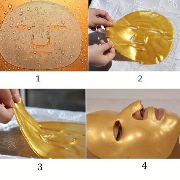 Golden Face Gesichtsmaske 4