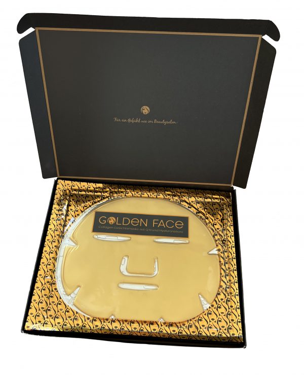 Golden Face Gesichtsmasken im Karton
