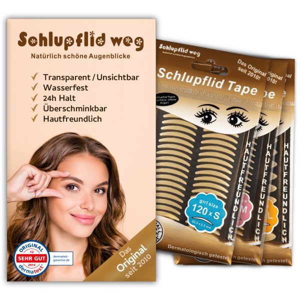 Schlupflid Tapes - Trio Probierpaket