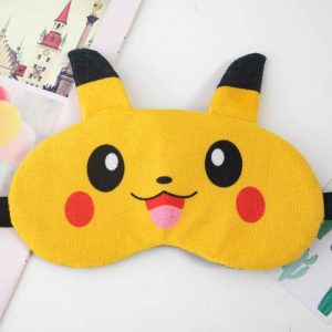 Schlafmaske Pikachu gelb
