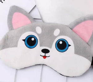 Schlafmaske Fuchs (grau)